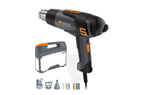 Heteluchtpistool set Steinel HM 2120 E 2200W 80°C-630°C, Verschillende standen