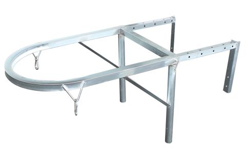 Steun voor stortkoker