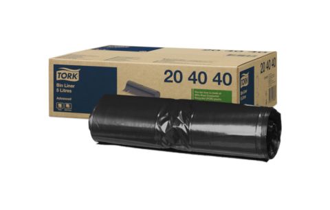 Afvalzak TORK zwart B3 5L