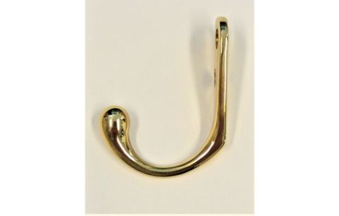 Kapstok 1 haak LONDRA 75x75 kop vernist