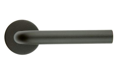 Deurkruk Pro L SHAPE class 3 Zwart Structuur R+NO KEY 19mm