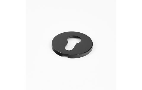 Rozet PZ rond 5mm zwart