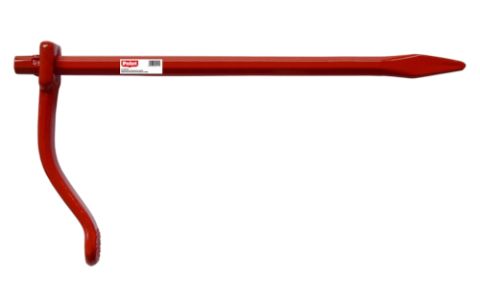 Klemhaak rood 250mm