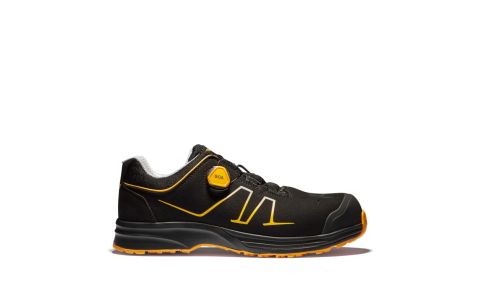 Schoen Solid Gear OASIS S3 Laag Zwart/Oranje