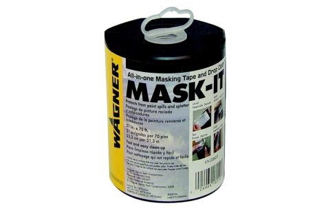 Afdekfolie en tape 0.55x21m met dispenser