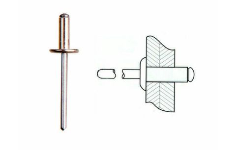 Blindklinknagel alu karos 4.8x20 (sb40)