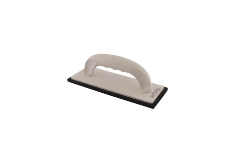 Kunststofspaan zwart rubber 280x140x10mm