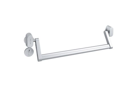 Antipaniekstang type A aluminium