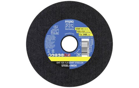 Doorslijpschijf eht 125-1.0 a60 p