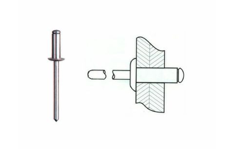 Blindklinknagel alu 4.8x10 (sb70)