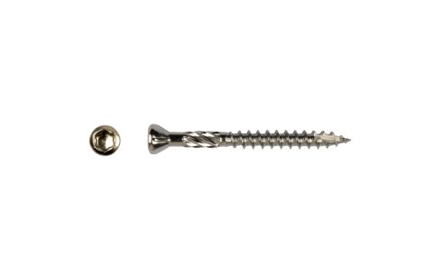 Schroef hardhout inox VK-T