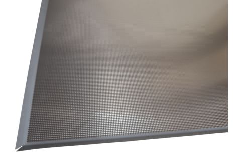 Onderplaat alu inoxlook