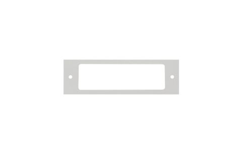 Naamplaathouder alu F1 110x35mm