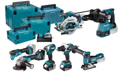 Combopack DLX7012T3J: DHP489+DTD158+DHR243+DJV181+DHS680+DTM53+DGA506