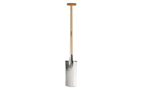 Spitspade T-steel 380x160mm
