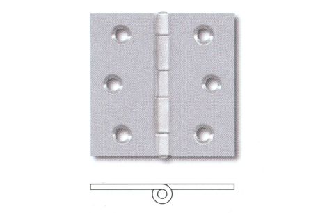 Scharnier inox 50x50x1.5 pons