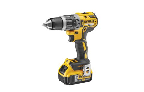 Accu schroef-/klopboormachine 18V DCD796P2-QW, Incl 2x 5.0Ah 18V accu en lader