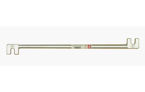 Plooi-ijzer dubbel 10/12mm