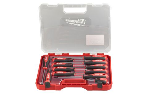 Schroevendraaierset 4 Tri-lobe SL/PH/PZ, 12-delig