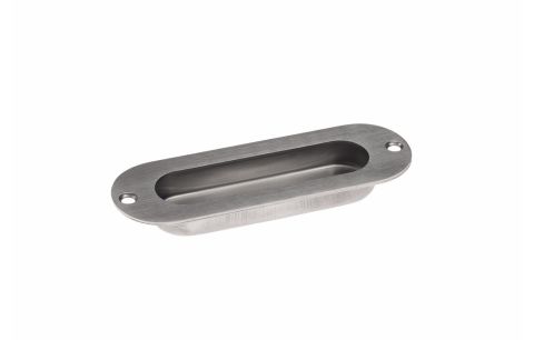 Schelp ovaal inox 120x40mm TL0602