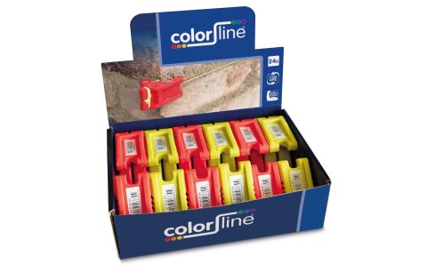 Lijnblok rubber 75x48x35mm