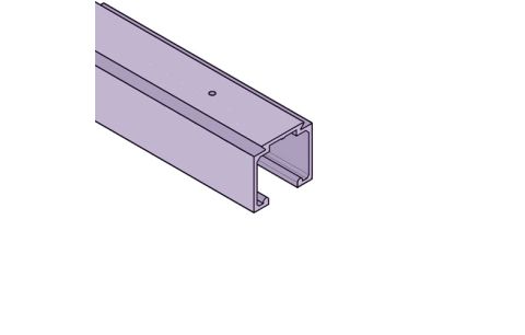 Rail boven alu 0500/1 50-80kg
