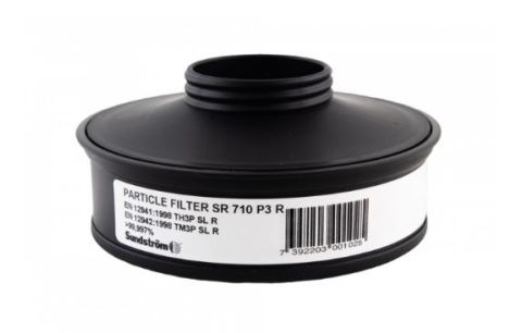 Filter SR 710 P3 PC/ABS, PP zwart, 2 stuks