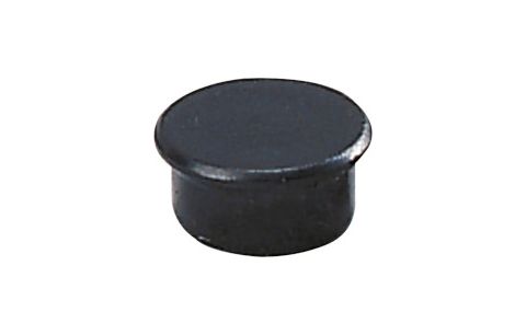 Magneet diam 13mm zwart