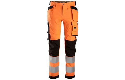 Werkbroek Hi-Vis Stretch 6243 AW Fluo Oranje/Zwart M92