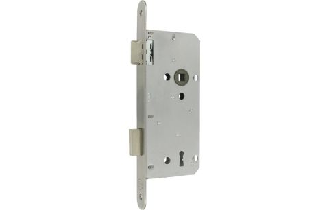 Deurslot BB A1390 doorn 50mm, as 90mm, afgeronde voorplaat, keerbaar