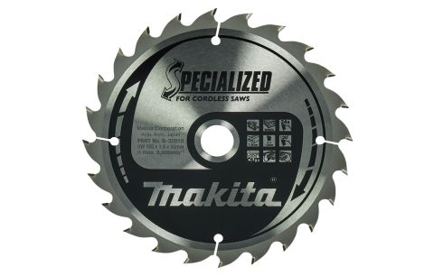 Zaagblad SPECIALIZED hout 165x20x1.5 24T