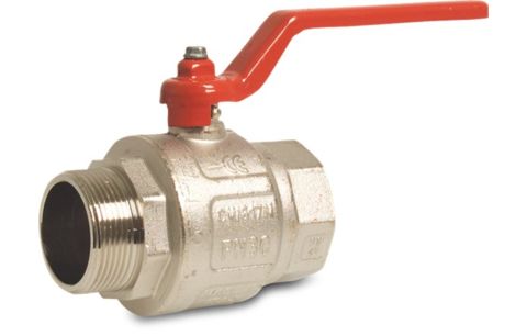 Kogelkraan messing T091 MV met hendel