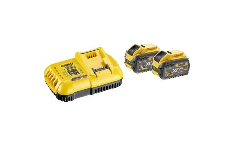 Starterset XR FLEXVOLT 18V 2x9.0Ah, Met lader DCB118