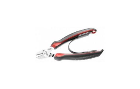 Zijkniptang pianodraad bekleed