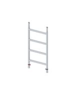 Opbouwframe alu 75-28-4 2mm (h=1m)