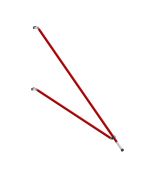 Driehoeksstabilisator RS5 rood gecoat