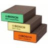 Schuursponzenset FLAT & EDGE, 3-dlg