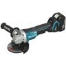 Haakse slijper 125mm DGA508RTJ 18V, 8500 tpm, 2x5.0Ah Li-ion