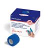 Verband zelfklev.blauw 2.5cmx4.5m,ds=3st