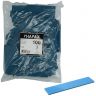 Wiggen plat pvc 22x95 2mm Blauw, 100st