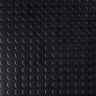 Rubber noppen zwart 3mm 1.2m