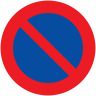 Parkeerverbod sticker E1