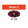 Schuurpapier STF RUBIN 2 D125/8