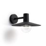 Wandlamp Skua 1x42W 230V Zwart