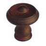 Meubelknop dia 30mm roest