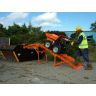 Oprijramp voor minidumper