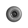 Wiel pvc d260 4 ply steekwagen