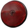 Reflector rond dia 60mm rood