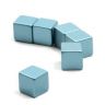Magneten Deco Cube Medium Zilverblauw /6