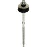 Golfplaatschroef inox a2 6.3x130 hout